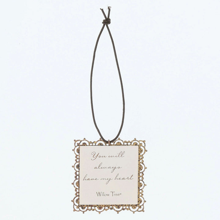 Heart of Gold Metal-edged Ornament