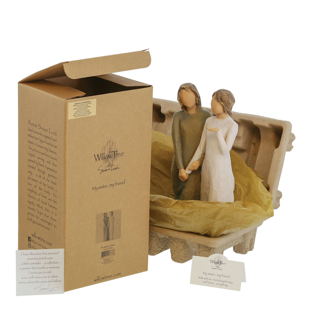 My sister, my friend Figurine by Willow Tree