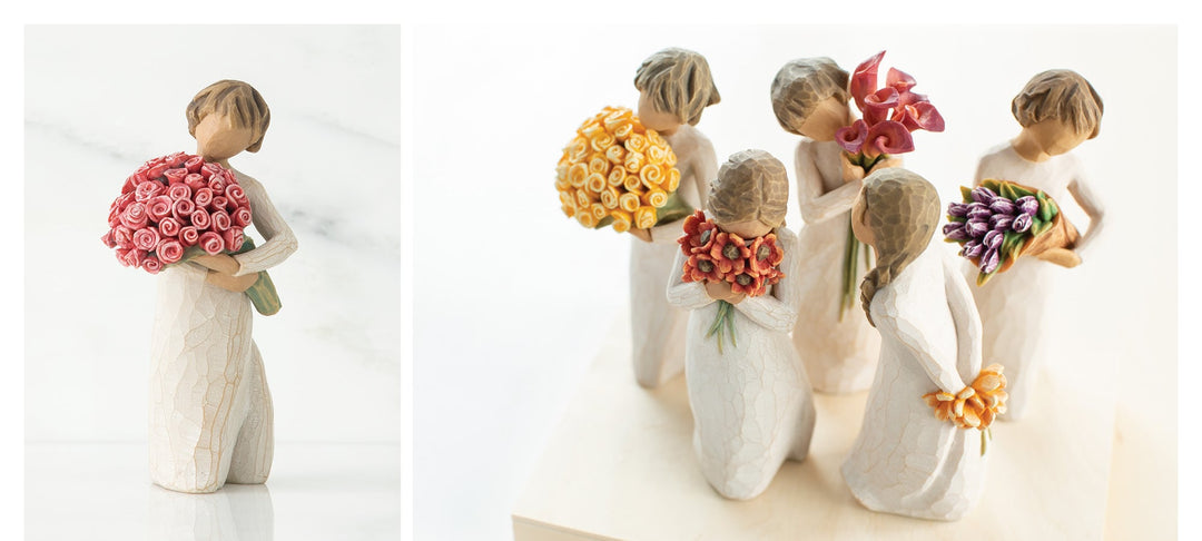 Flower Figurines