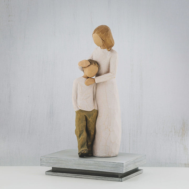 Mother and Son Figurine by Willow Tree