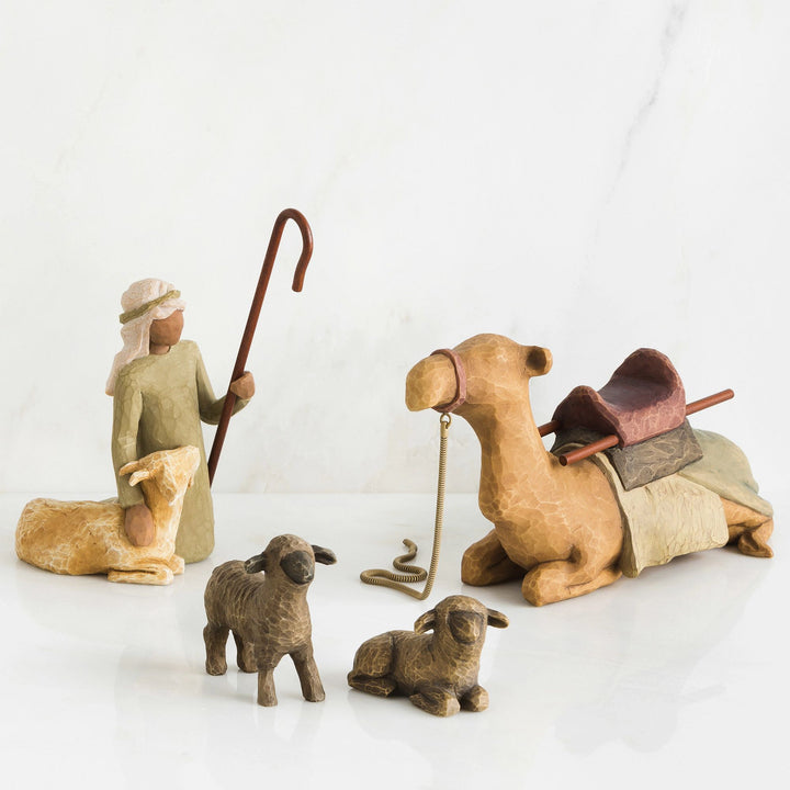 Shepherd and Stable Animals Figurines by Willow Tree