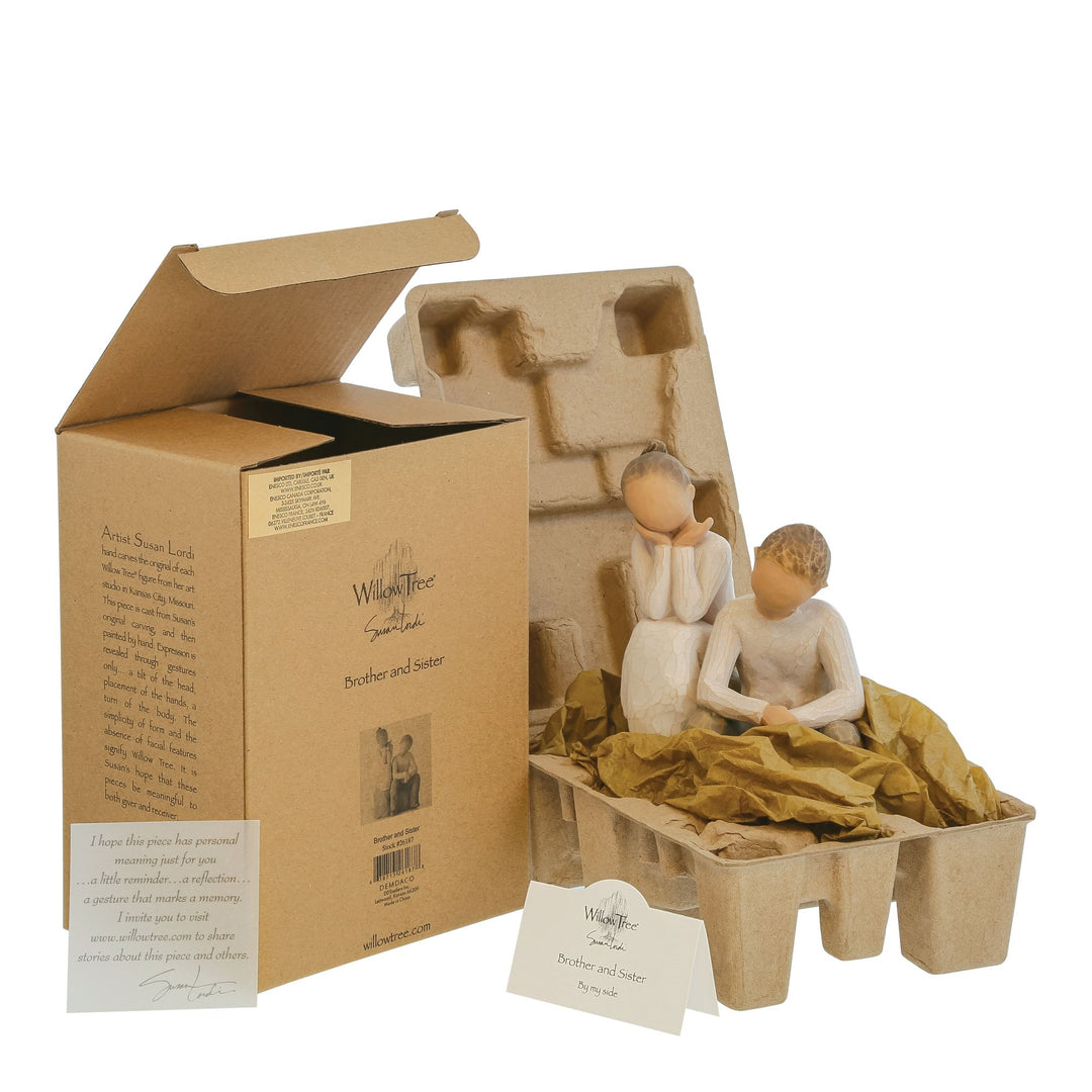 Brother and Sister Figurine by Willow Tree