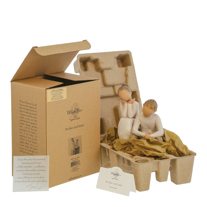 Brother and Sister Figurine by Willow Tree