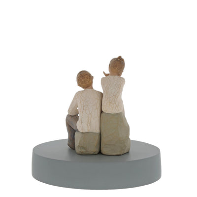 Brother and Sister Figurine by Willow Tree