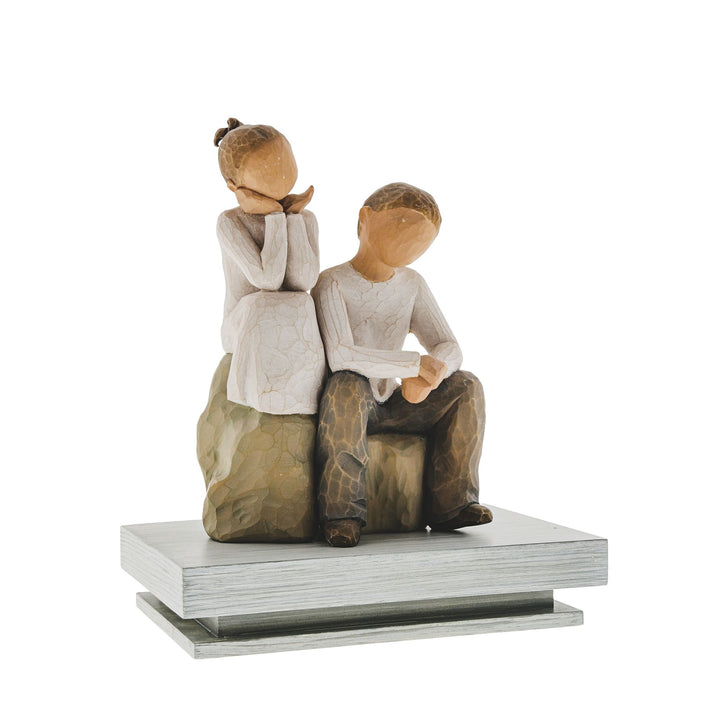 Brother and Sister Figurine by Willow Tree