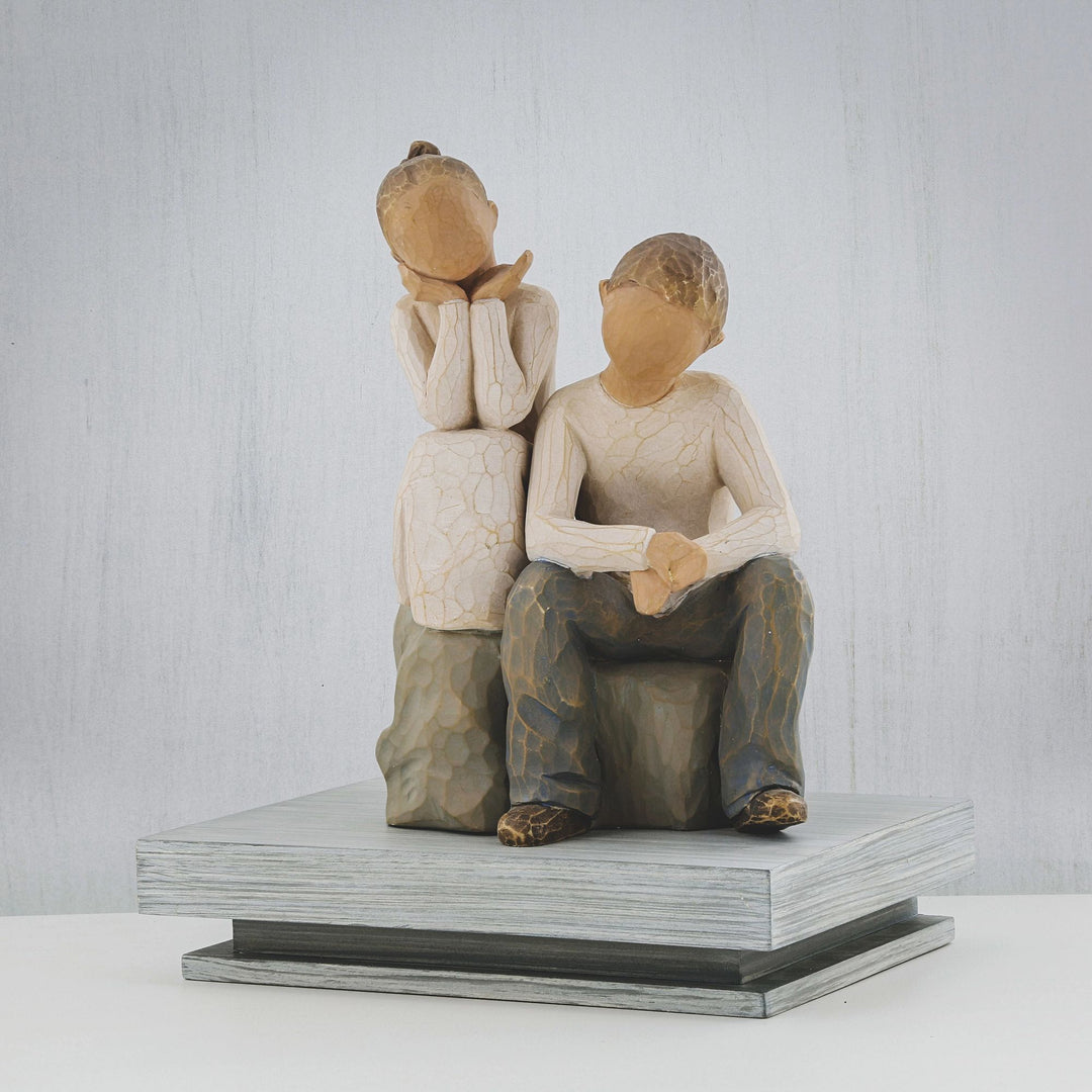 Brother and Sister Figurine by Willow Tree