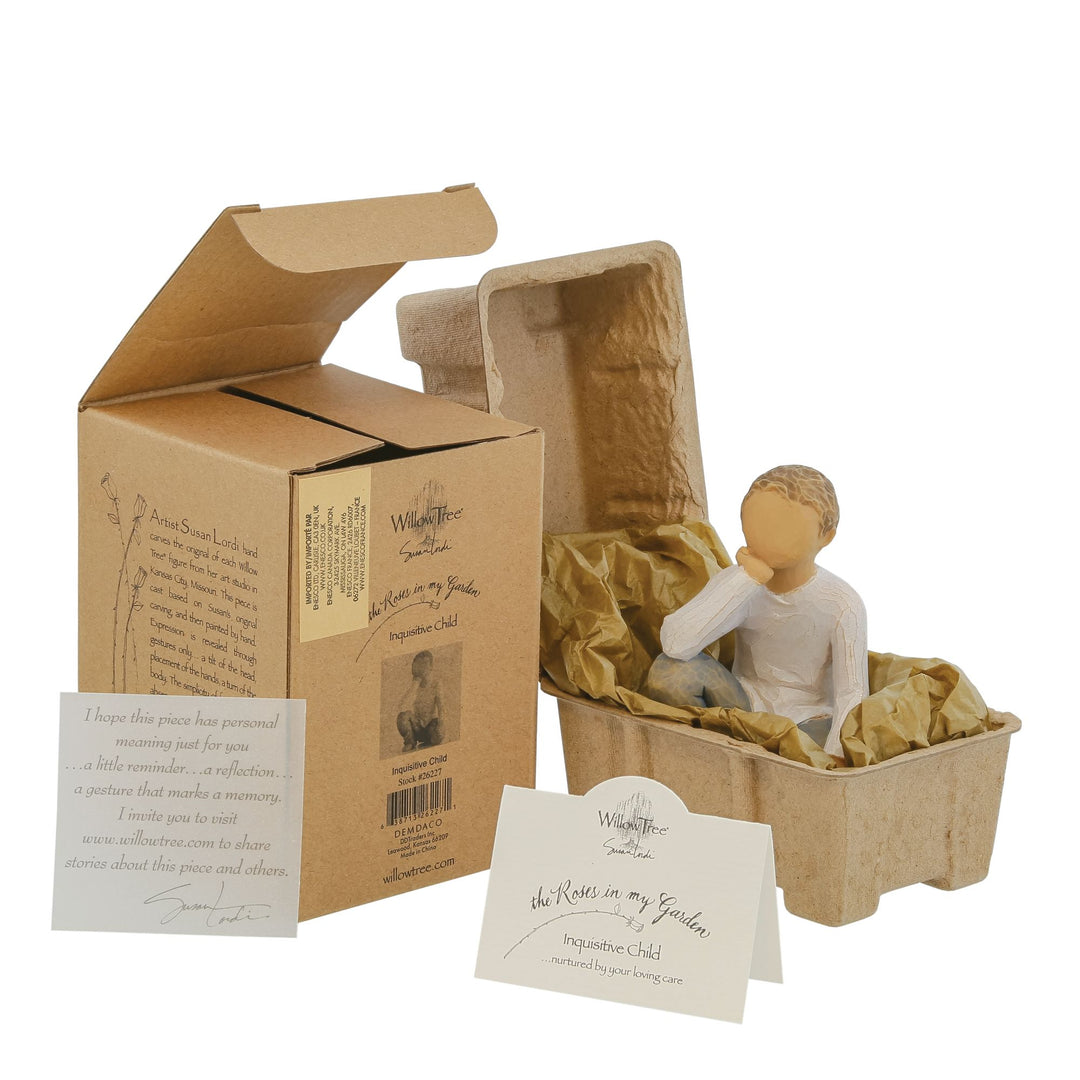 Inquisitive Child Figurine by Willow Tree