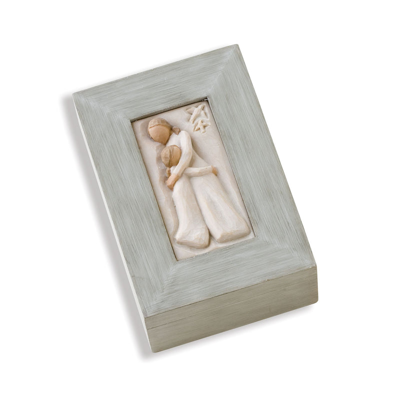 Mother and Daughter Memory Box by Willow Tree
