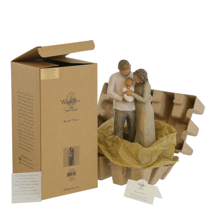 We are Three Figurine by Willow Tree