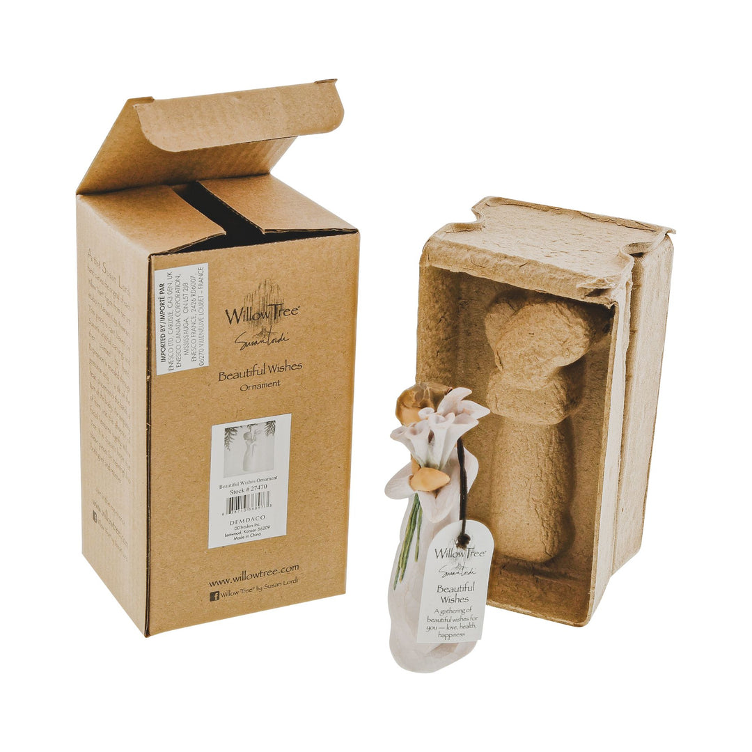 Beautiful Wishes Ornament by Willow Tree