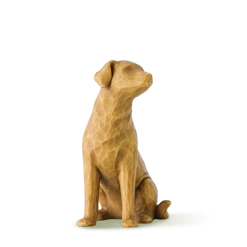 Love my Dog (light) Figurine by Willow Tree