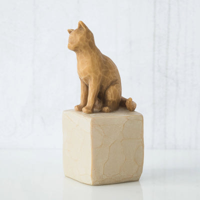 Love my Cat (light) Figurine by Willow Tree