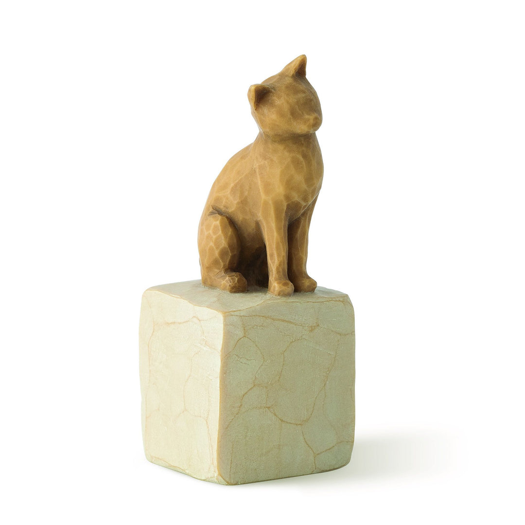 Love my Cat (light) Figurine by Willow Tree