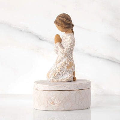 Prayer of Peace Keepsake Box by Willow Tree