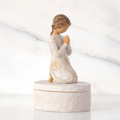 Prayer of Peace Keepsake Box by Willow Tree