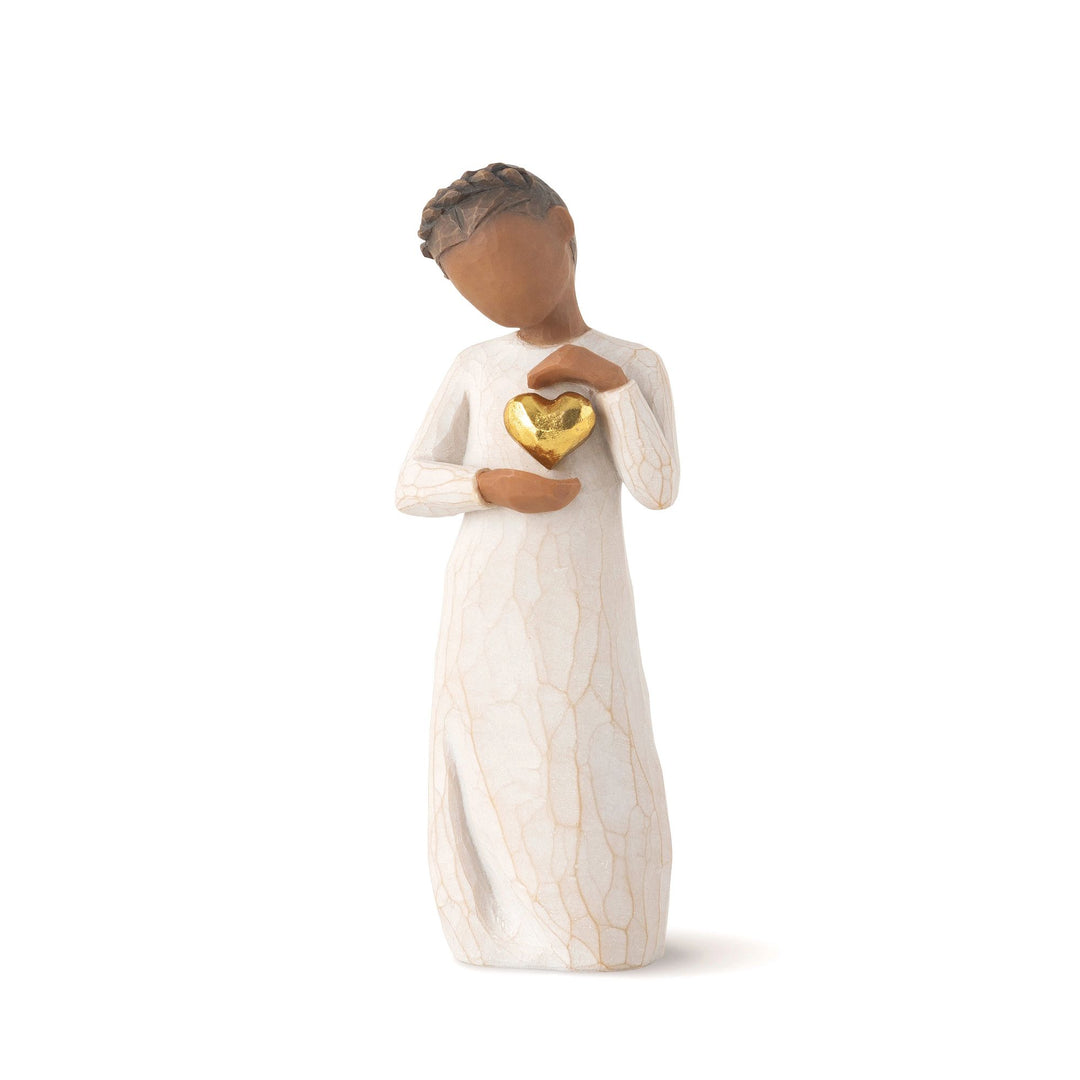 Keepsake Figurine (Darker skin and hair)