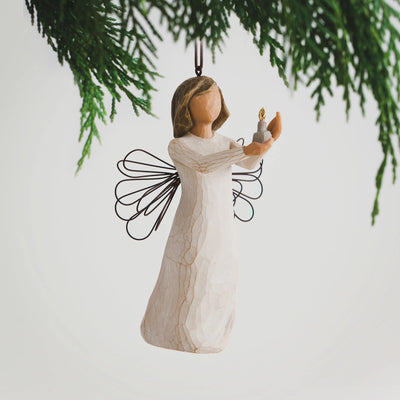 Angel of Hope Ornament by Willow Tree