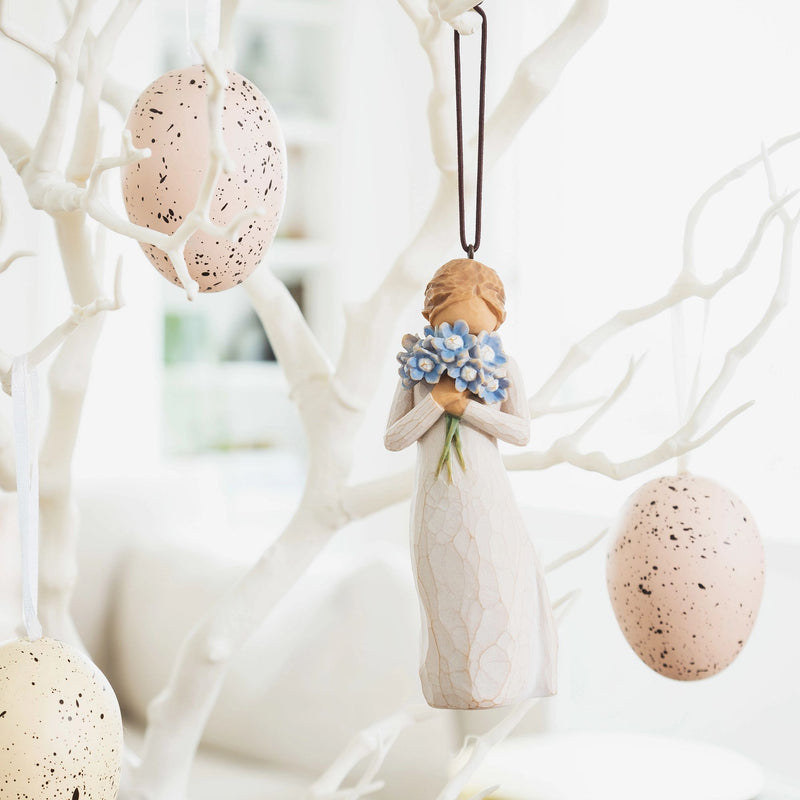 Forget me not Ornament by Willow Tree